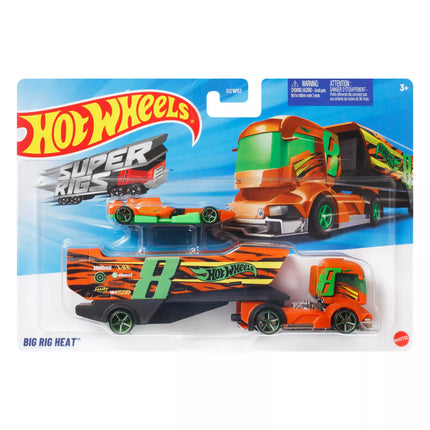 HOT WHEELS transporterio ir automodeliuko rinkinys (BDW51)