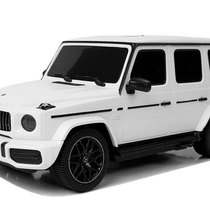 Mercedes AMG G63 1:24 – baltas nuotolinio valdymo automobilis