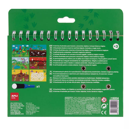 Knygelė ieškok ir surask DINOZAURAI