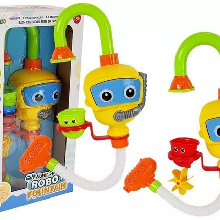 Robotas naras su vandens kriokliu