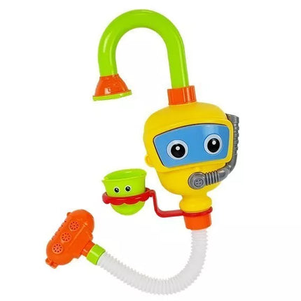 Robotas naras su vandens kriokliu