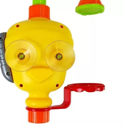 Robotas naras su vandens kriokliu