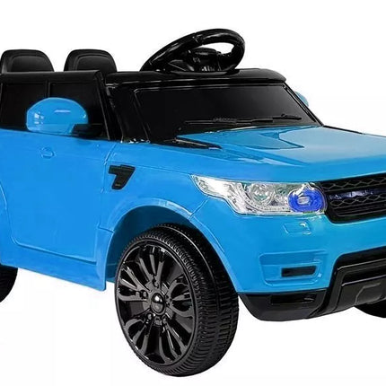 HL1638 elektrinis važiuojamasis automobilis, mėlynas