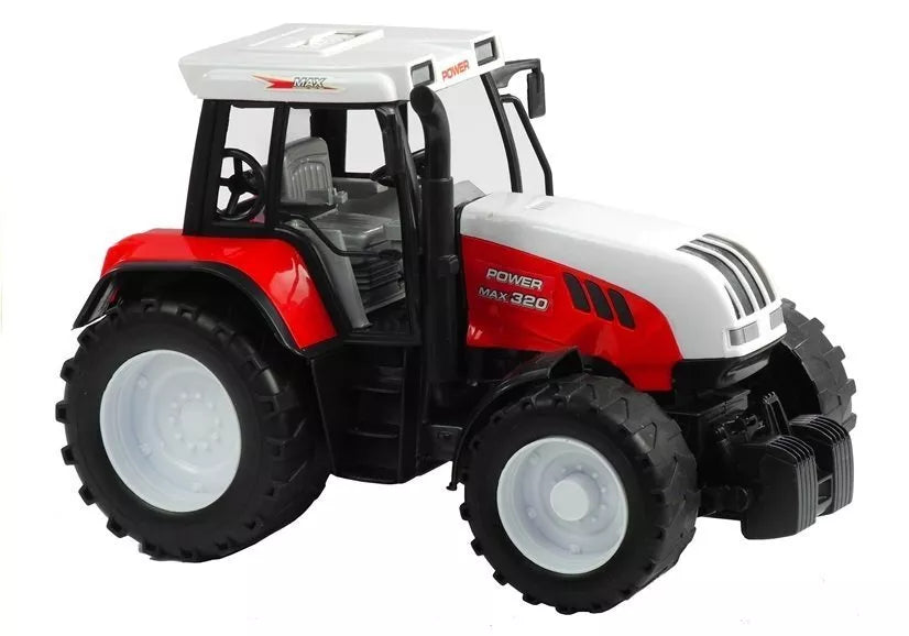 Didelis traktorius su priekaba – 65 cm žemės ūkio mašina mažiesiems ūkininkams