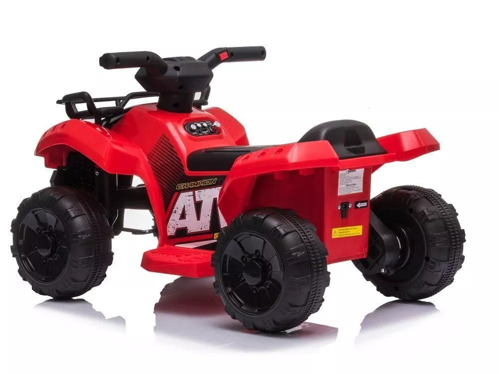 Vaikiškas elektrinis keturratis Quad JS320 Raudonas