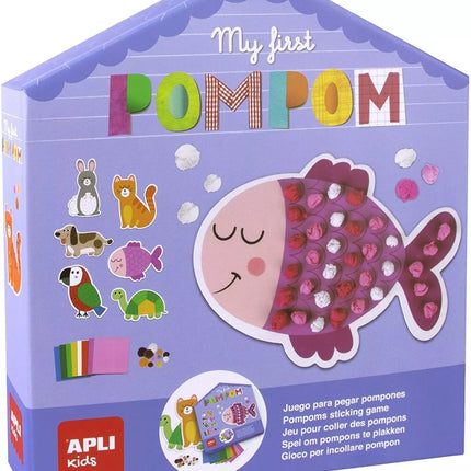 Kūrybinis rinkinys „Mano pirmasis pomponų menas”