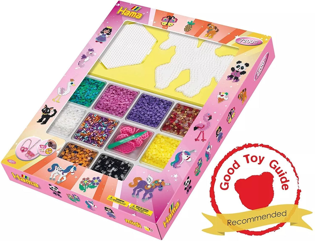 HAMA karoliukų rinkinys „Rožinis pasaulis“