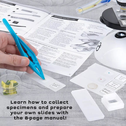 Kosmos Mikroskopas su išmaniojo telefono adapteriu