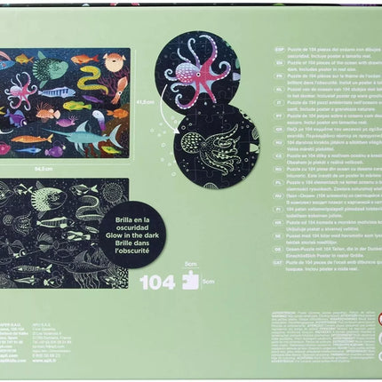 Tamsoje šviečianti dėlionė „Vandenynas”