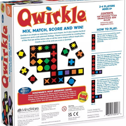 MindWare Strateginis stalo žaidimas „Qwirkle“