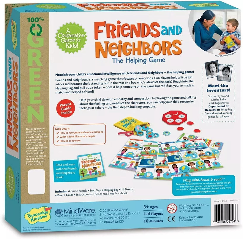 Edukacinis stalo žaidimas „Friends &amp; Neighbors”