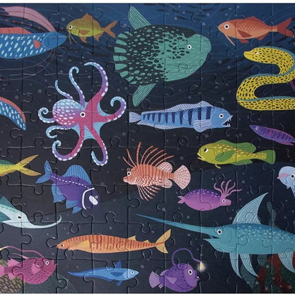 Tamsoje šviečianti dėlionė „Vandenynas”