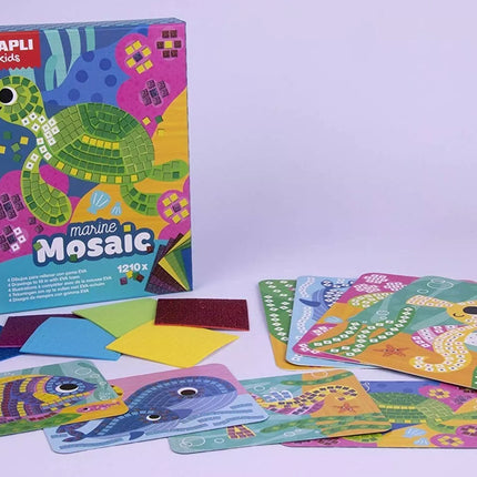 EVA porolono mozaika „Jūros pasaulis”