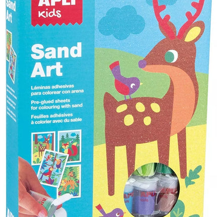 APLI Kids kūrybinis rinkinys SPALVOTO SMĖLIO MENAS