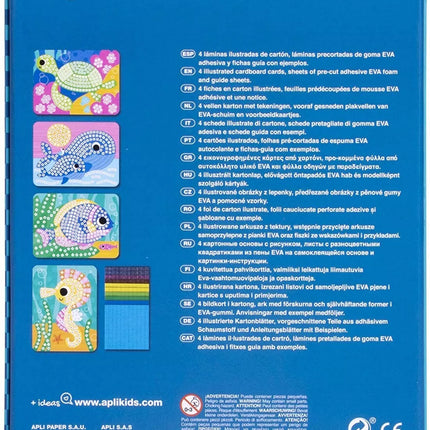 EVA porolono mozaika „Jūros pasaulis”