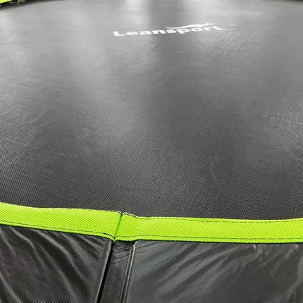 LEAN Sport Max 14ft (426 cm) batutas – juodas su žaliais akcentais