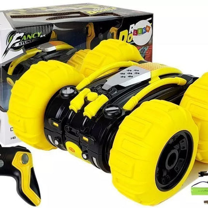 Amfibinis nuotoliniu būdu valdomas automobilis 1:24 geltonas
