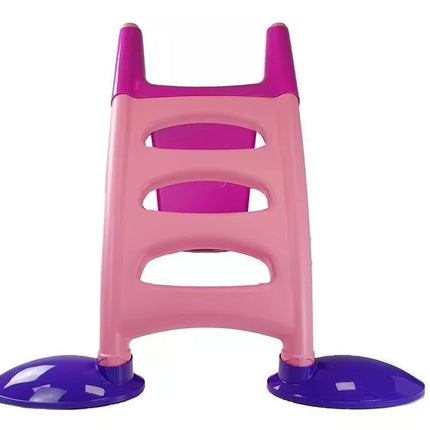 Vaikiška čiuožykla – rožinė–violetinė