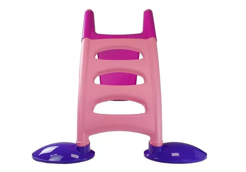 Vaikiška čiuožykla – rožinė–violetinė