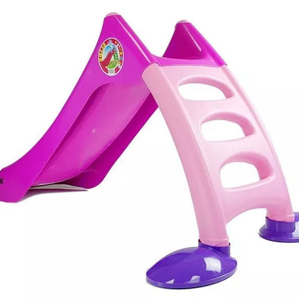 Vaikiška čiuožykla – rožinė–violetinė