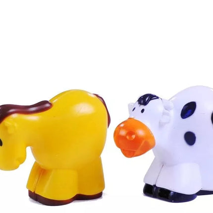 Traktorių ir priekabų rinkinys vaikams