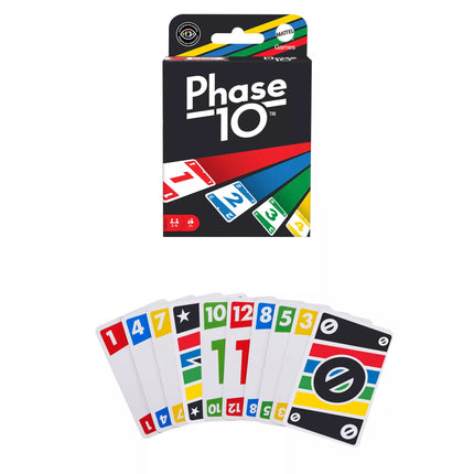 UNO PHASE 10 – sutampančių kortų žaidimas (FFY05)