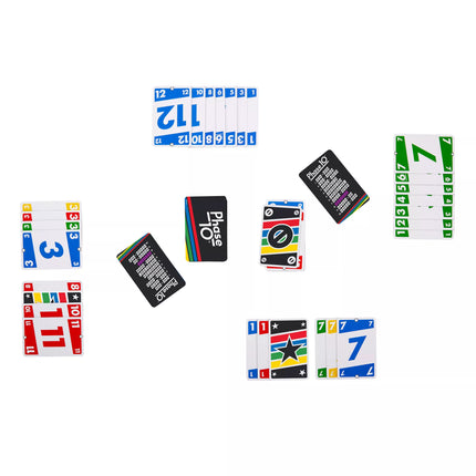 UNO PHASE 10 – sutampančių kortų žaidimas (FFY05)