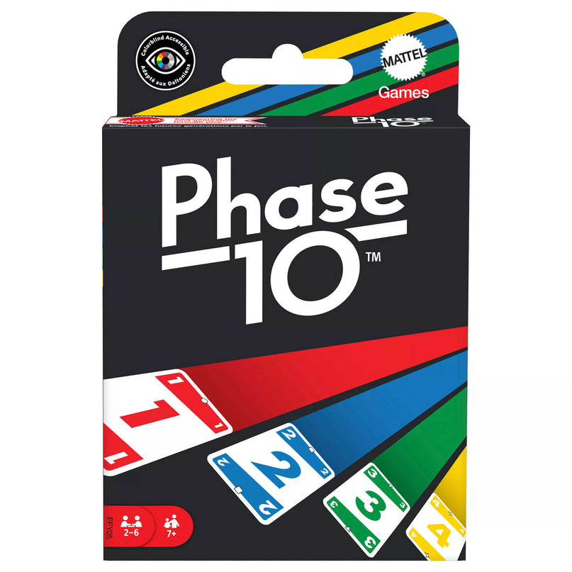 UNO PHASE 10 – sutampančių kortų žaidimas (FFY05)