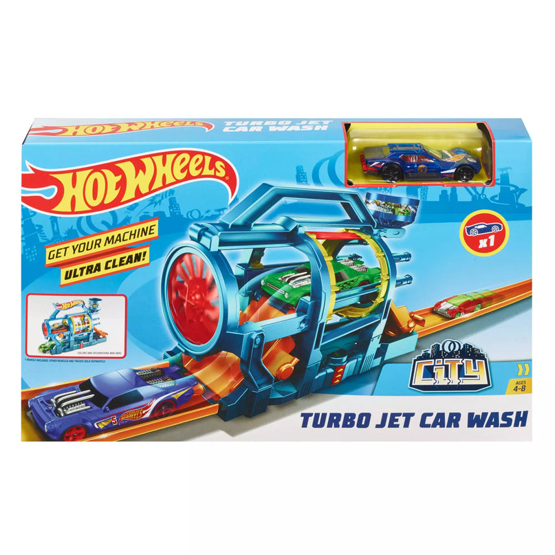 HOT WHEELS CITY išskleidžiamas žaidimų rinkinys (FJN34)