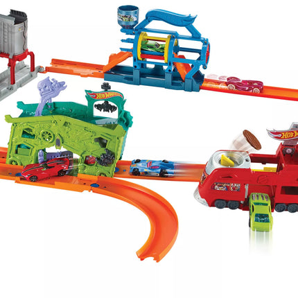 HOT WHEELS CITY išskleidžiamas žaidimų rinkinys (FJN34)