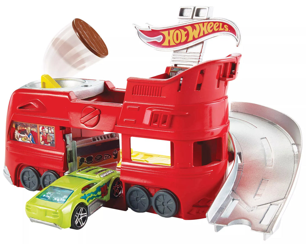 HOT WHEELS CITY išskleidžiamas žaidimų rinkinys (FJN34)