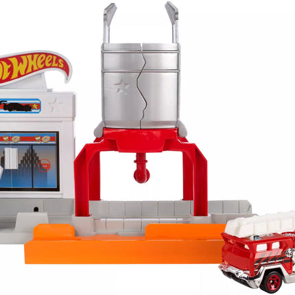 HOT WHEELS CITY išskleidžiamas žaidimų rinkinys (FJN34)