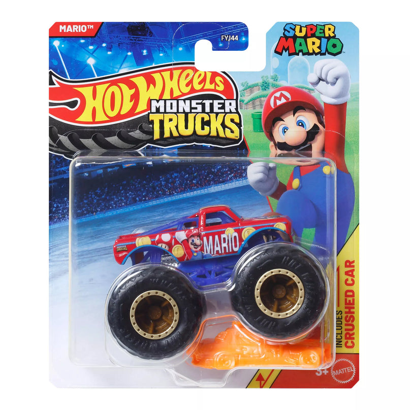 HOT WHEELS MONSTER TRUCKS džipas (vidutinis) (FYJ44)
