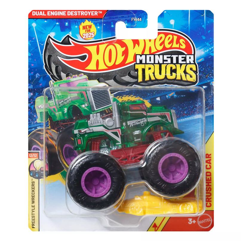 HOT WHEELS MONSTER TRUCKS džipas (vidutinis) (FYJ44)