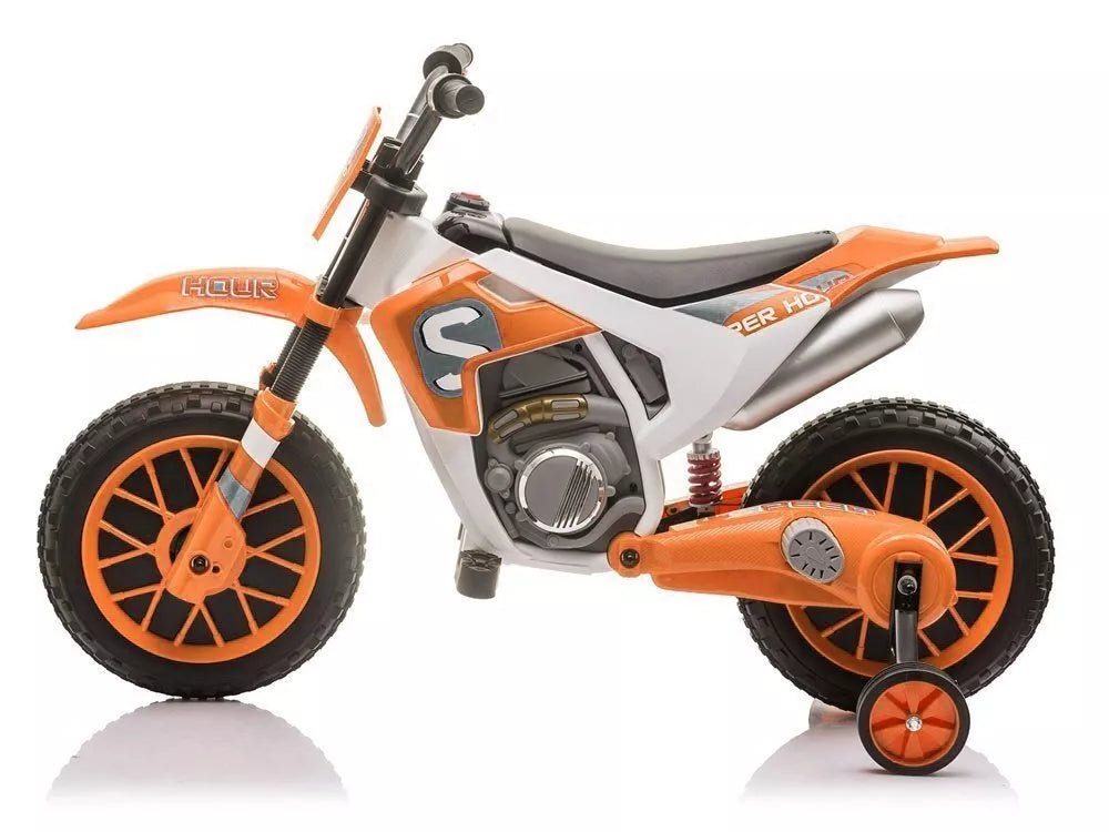 Elektrinis Vaikiškas Motociklas XMX616 – Oranžinis