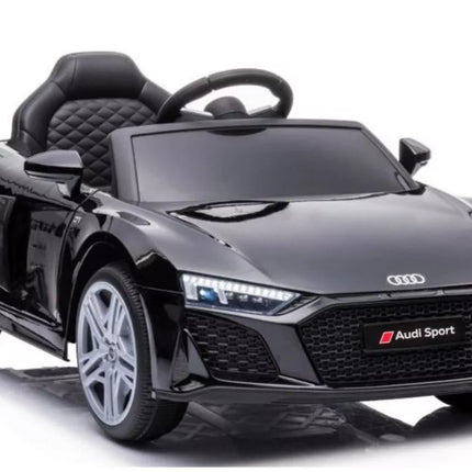 Akumuliatorinis automobilis vaikams Audi R8 – juoda