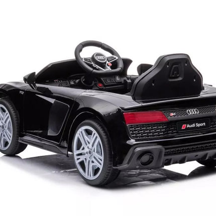 Akumuliatorinis automobilis vaikams Audi R8 – juoda