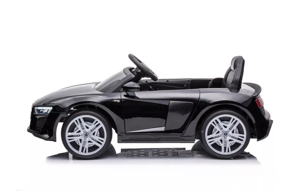Akumuliatorinis automobilis vaikams Audi R8 – juoda