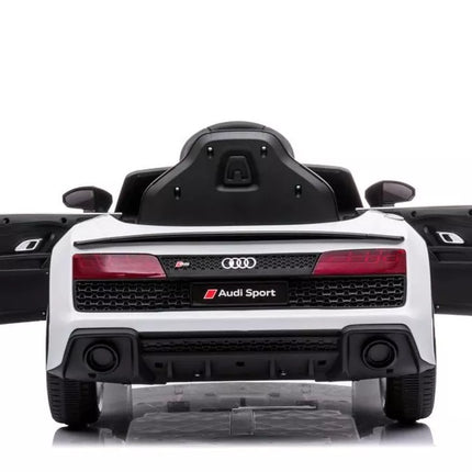 Elektrinis Vaikiškas Automobilis Audi R8 – Baltas