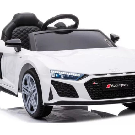 Elektrinis Vaikiškas Automobilis Audi R8 – Baltas