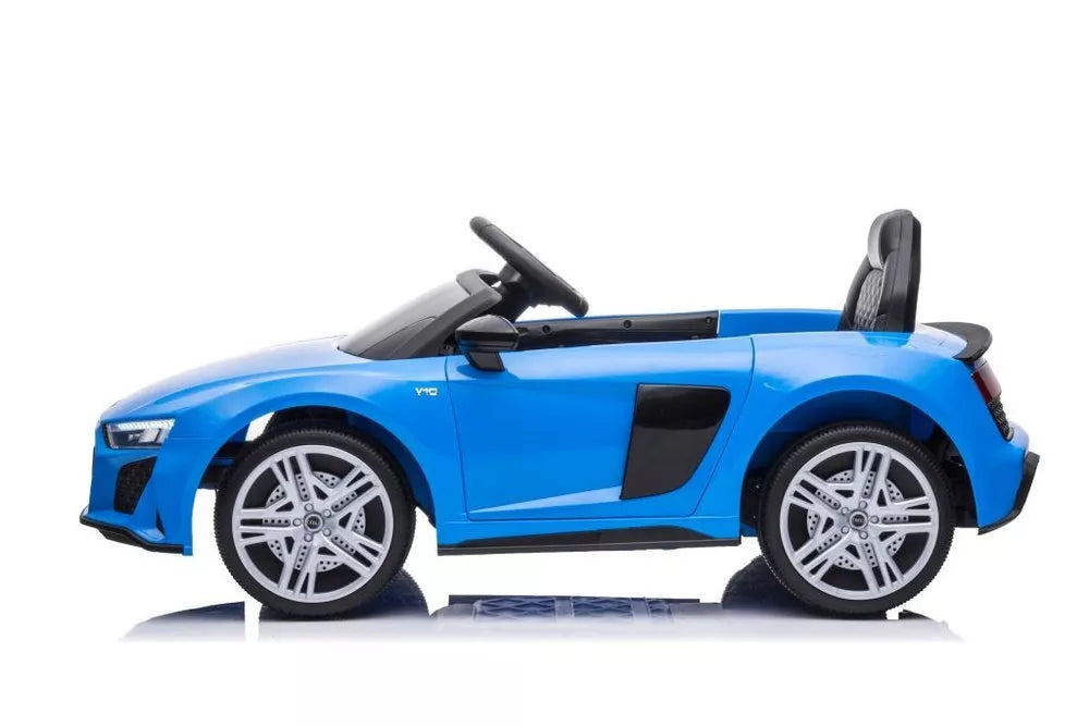 Akumuliatorinis automobilis vaikams Audi R8 – mėlynas