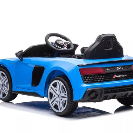 Akumuliatorinis automobilis vaikams Audi R8 – mėlynas