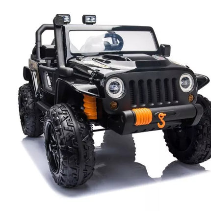 Elektrinis vaikiškas automobilis XB‑1118, juodas