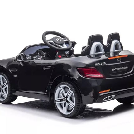 Elektrinis vaikiškas automobilis Mercedes SLC300 9129, juodas