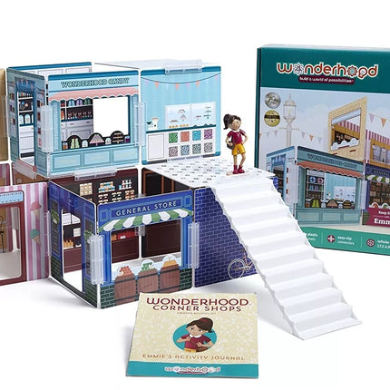 Wonderhood kūrybinis žaidimas „Corner Shops“