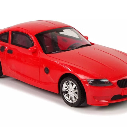 Transporto priemonių rinkinys: juodas Monster Truck, balta BMW ir priekaba (58 cm)