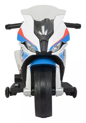 Elektrinis vaikiškas motociklas BMW S1000RR 2156, baltas