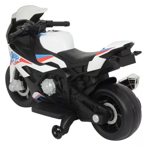 Elektrinis vaikiškas motociklas BMW S1000RR 2156, baltas