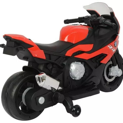 Elektrinis vaikiškas motociklas BMW S1000RR 2156, raudonas