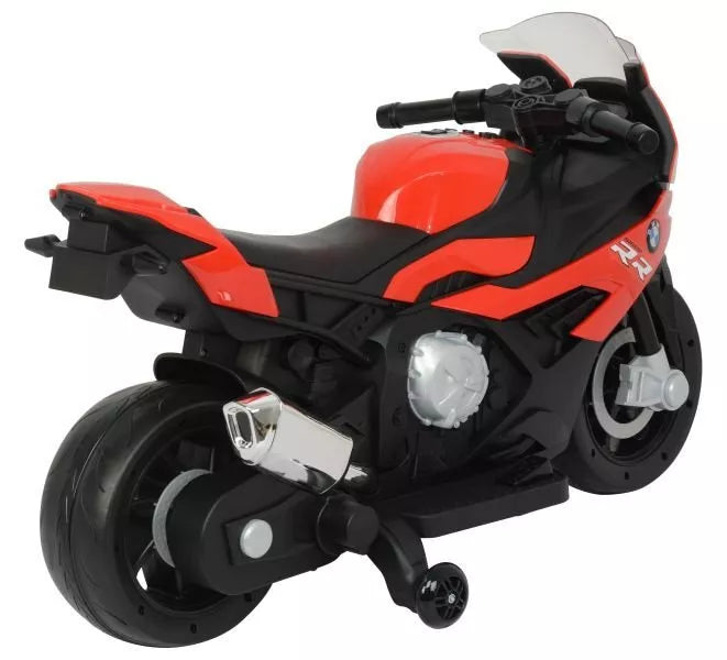 Elektrinis vaikiškas motociklas BMW S1000RR 2156, raudonas